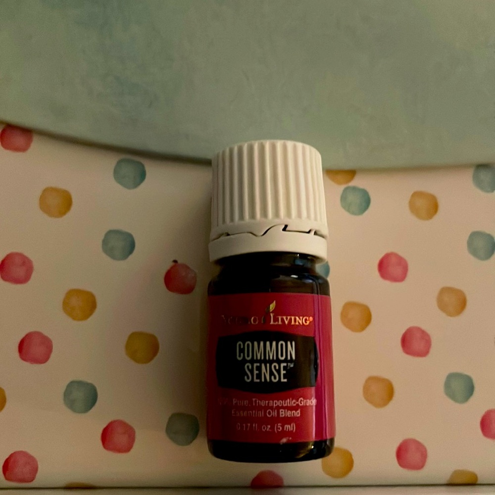 Unopened Common Sense essential oil.